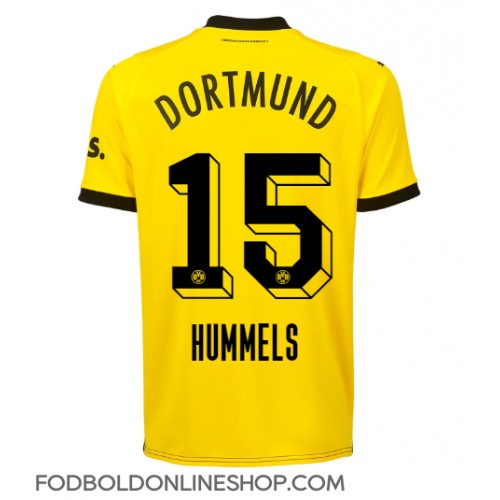 Borussia Dortmund Mats Hummels #15 Hjemmebanetrøje 2023-24 Kortærmet